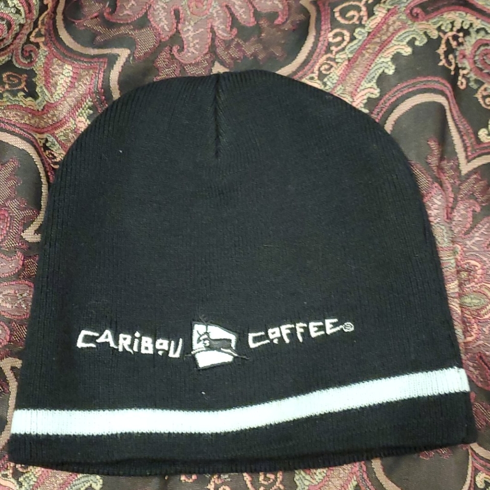 Caribou coffee beanie